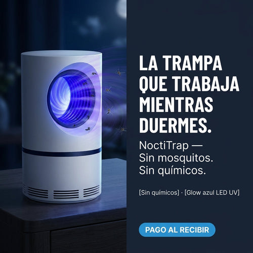 Lampara Mata Y Atrapa Mosquitos — vista 1