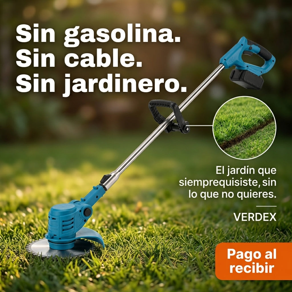 Podadora De Cesped 2 Baterias — vista 1