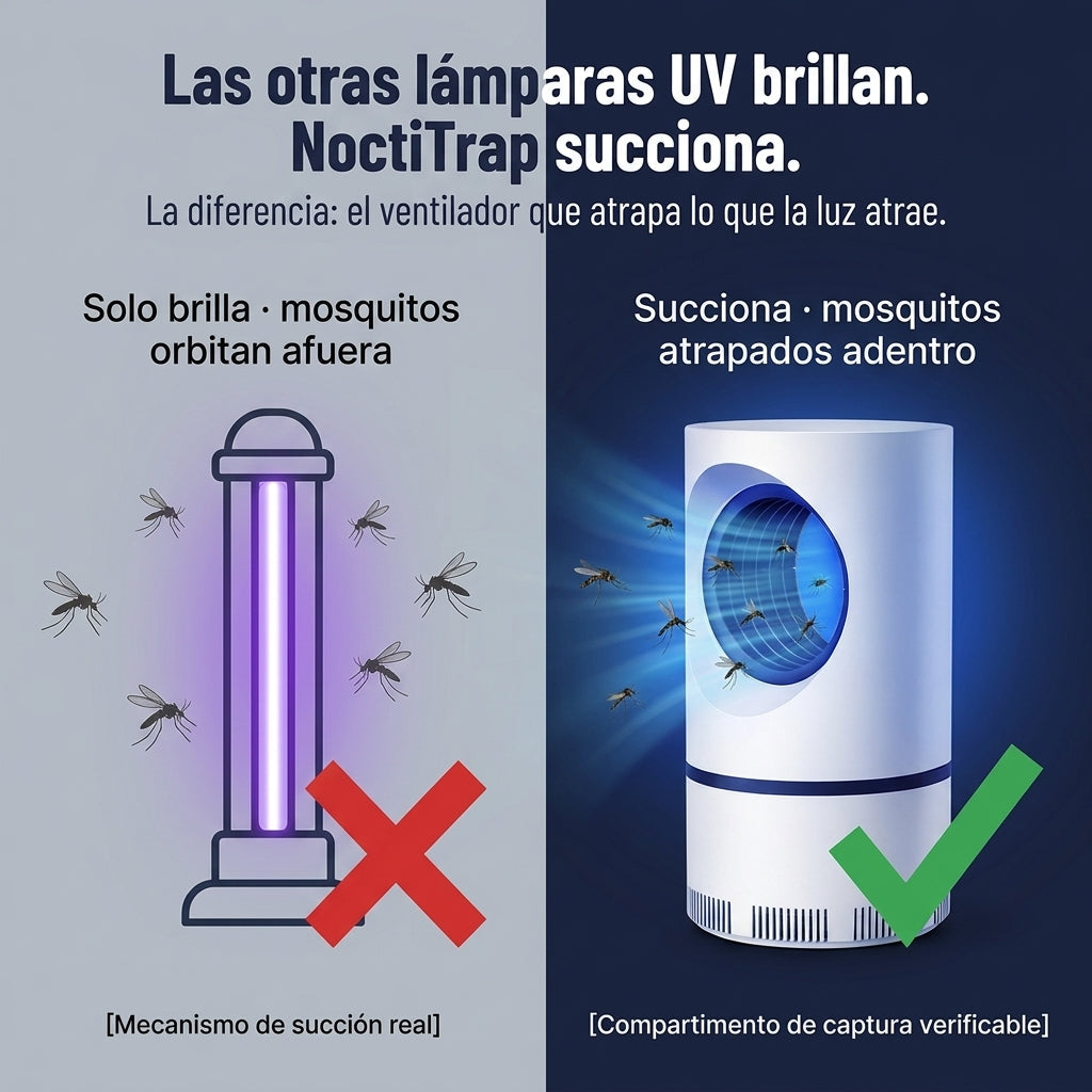 Lampara Mata Y Atrapa Mosquitos — vista 2
